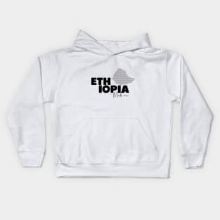 Ethiopia made me Kids Hoodie